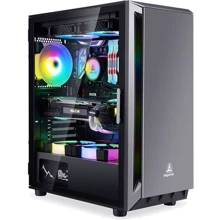 Корпус Segotep GANK 5 Black (SG-GK5): Форм-фактор материнської плати ATX/MicroATX