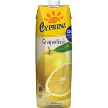 Сок грейпфрутовый Cyprina Grapefruit Juice, 1л (5290074002313): Объем, л 1