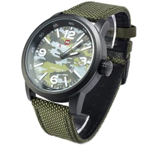 Наручные часы Naviforce 9080 Camouflage-Green: Стиль Классический