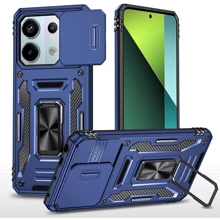Чохол для телефона Mobile Case Camshield Army Ring Navy для Xiaomi Redmi Note 13 Pro 4G / Poco M6 Pro 4G: Сумісність Xiaomi Redmi Note 13 Pro 4G / Poco M6 Pro 4G