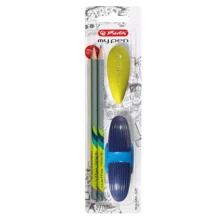 Набір для креслення Herlitz My.Pen Sport олівці НВ 2шт, ластик, точилка: Тип прості