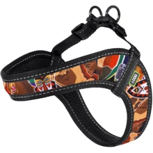 Шлея HiDog Comfort Safari 28-34 см XXS разноцветная (135\1016): Производитель HiDog