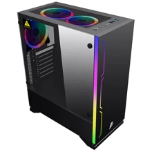 Корпус 1STPLAYER B6-3R1-BK: Форм-фактор материнської плати ATX/MicroATX