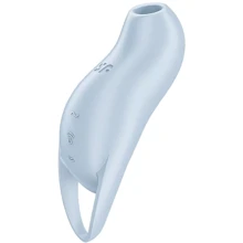 Вакуумний кліторальний стимулятор із вібрацією Satisfyer Pocket Pro 1 Blue: Для кого Для жінок