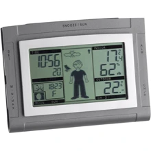 TFA "Weather Boy XS" 3510641050.IT, 90х125х30 мм: Метео вимірювання Зовнішня температура, Внутрішня вологість, Внутрішня температура, Схід / захід сонця, Прогноз погоди