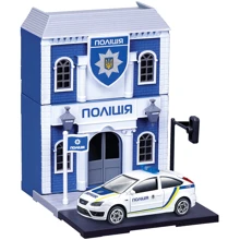 Ігровий набір серії Bburago City - Національна поліція (дільниця, автомобіль 1:43): Виробник Bburago