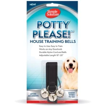 Тренувальні дзвіночки Simple Solution Potty Please House Training Bells для навчання собак проситися в туалет у двір (ss13858): undefined undefined