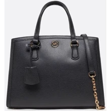 Сумка жіноча Michael Kors MD SATCHEL чорна (30F2G7CS2T001): Стать Женский