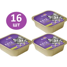 Влажный корм для кошек Regis паштет с курицей 16х100 г (5999862739225): Тип Паштет