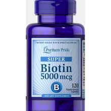Puritan's Pride Biotin 5000 mcg 120 Caps Біотин: Тип вітамін B