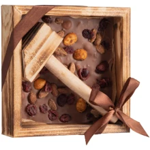Шоколад молочный Laviva Chocolate "Mini Hаmmer" 33.6 % Milk chocolate 170 г (UA-0001): Вес, г 170