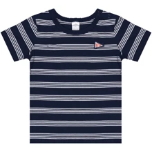Футболка H&M 6190706 74 см синяя: Пол Мальчик