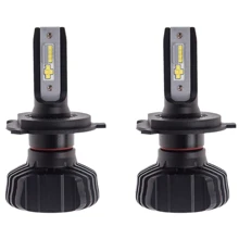 Светодиодная автолампа Pulso S1 PLUS/H4-H/L/LED-chips CSP/9-32v2*20w/4000Lm/6500K (S1 PLUS-H4): Головной свет Дальний свет, Ближний свет