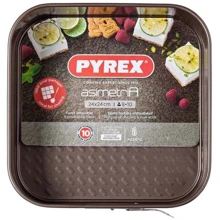 Pyrex Asimetria 24x24 см (AS24BSO): Крышка Нет