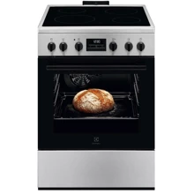 Плита электрическая ELECTROLUX LKR664166X: Цвет нержавеющая сталь
