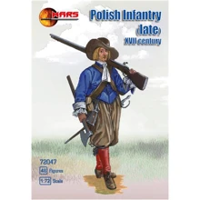 Набор фигурок Mars Figures Польская пехота конца XVII векa (MS72047): Производитель Mars Figures