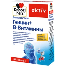 Doppelherz Aktiv Glycine + B-vitamins 30 caps (DOP-52661): Форма випуску капсули