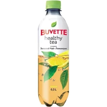 Напиток безалкогольный Buvette Healthy tea Зеленый чай-лемонграсс сокосодержащий негазированный 0.5 л (4820115402102): Объем, л 0.5