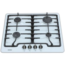 Варильна поверхня газова Eleyus GRACIA 60 WH CF: Розташування панелі спереду