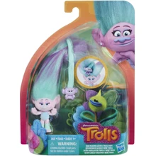 Игровой набор Hasbro Trolls с троллем с супер длинными поднимающимися волосами SATIN HAIR RAISING WITH BABY (C1300_E0443): Тип Персонаж мультфильма, фильма