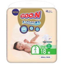 Подгузники Goo.N Premium Soft для детей 4-8 кг, 2 (S), 18 шт: Тип Подгузники