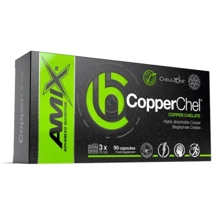 Amix ChelaZone CopperChel Copper Bisglycinate Chelate 90 vegan caps / 90 servings: Форма выпуска Капсулы