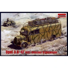 Модель Roden Автомобиль Opel 3.6-47 Blitz Omnibus Stabswagen (RN723): Производитель RODEN