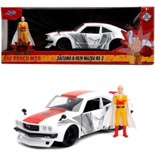 Машина металлическая Jada Ванпанчмен Мазда RX-3 (1974) с фигуркой Сайтама 1:24 (253255058): Тип Готовая модель