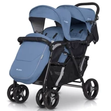 Коляска для двойни EasyGo Fusion Duo 2021 9023-EGFD20-09, Heaven, голубой: Тип коляски Коляска для двойни
