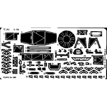 Фототравлення Eduard 1/72 Fi-156 Шторх (рекомендовано для Academy) EDU-72292: Виробник Eduard
