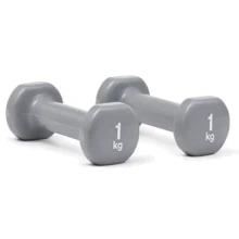 Гантель Reebok Dumbbells серый Уни 1 кг (RAWT-16151): Вес гантели, кг 1