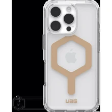 Чехол для iPhone Urban Armor Gear UAG Plyo Magsafe Ice/Gold (114480114381) for iPhone 16 Pro: Цвет золотой
