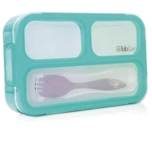 Дитячий ланч-бокс Bento - Aqua: Кількість відділень 3