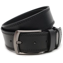 Мужской ремень Borsa Leather черный (V1125GX20-black): Пол Мужской