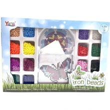 Термомозаика Yirun Iron Beads BT - 0101 2 основы 6000 бусин 16 цветов: Производитель Yirun Iron Beads