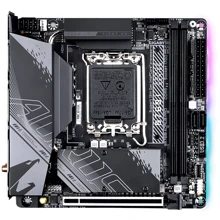 GIGABYTE B760I AORUS PRO: Оперативная память 2xDDR5 8000 МГц, до 96 ГБ