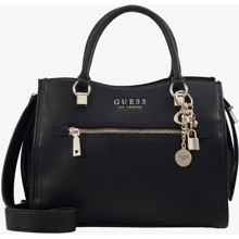 Жіноча сумка тоут Guess Lias Girlfriend Satchel чорна (HWVG7670060-BLA): Стать жіночий