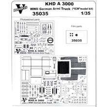 Фототравление Vmodels для немецкого армейского грузовика KHD A3000 (Vmodels35035): Производитель Vmodels