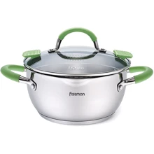 Кастрюля Fissman CHARLOTTE 2.5 л (5501): Тип Традиционная