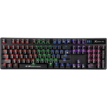Клавиатура Xtrike Me Luminous Multicolor (GK-980): Подключение проводное