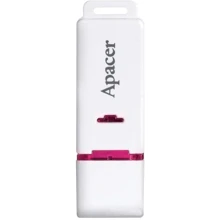 USB-флешка Apacer AH223 16GB USB 2.0 White/Pink (AP16GAH223W-1): Стандарт USB USB 2.0