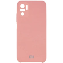 Аксессуар для смартфона Mobile Case Silicone Cover Shield Camera Pink for Xiaomi Redmi Note 10 / Note 10s: Совместимость Xiaomi Redmi Note 10 / Note 10s