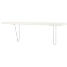 Настінна полиця ІКЕА BERGSHULT/FÖRLÄGGARE 80х20 см білий (095.627.22): Виробник Ikea