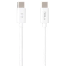 Кабель Gelius Cable USB-C to USB-C Control 60W 2m White (GP-UC112): Тип USB-C - USB-C