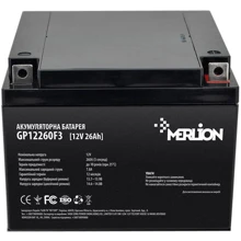 Merlion 12V-26Ah (GP12260М5): Тип Аккумулятор