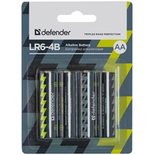 Defender AA bat Alkaline 4шт (56012): undefined undefined