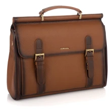 Мужская сумка мессенджер Giorgio Ferretti коричневая (SHIGF138-008-brown): Пол Мужской