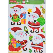 Наклейки Yes! Fun новогодние для окон, лазерные 41 х 29 см (801095): Производитель YES! Fun