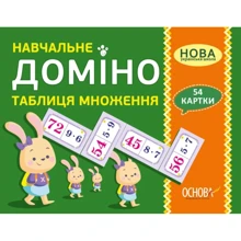 Навчальне доміно. Таблиця множення: Виробник основа