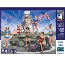 Набір фігурок Master Box Гарненькі дівчата (MB35183): Виробник Master Box